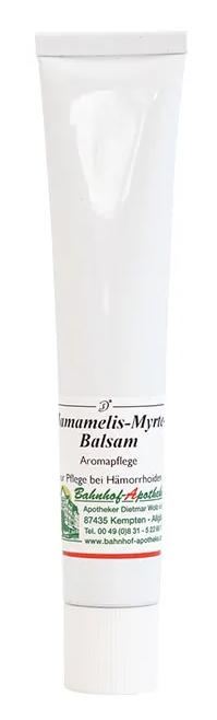 Bahnhof Apotheke HAMAMELIS MYRTE Balsam Bahnhof Apotheke HAMAMELIS MYRTE Balsam